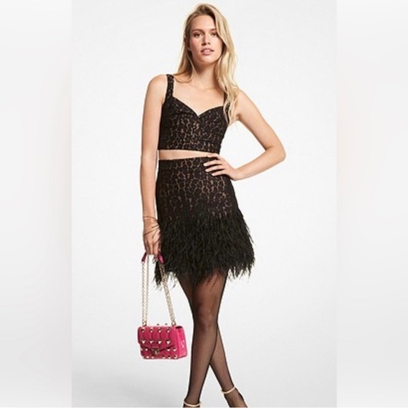 Michael Kors Dresses & Skirts - “HOST PICK” Michael Kors Outfit Skirt and Bra Top